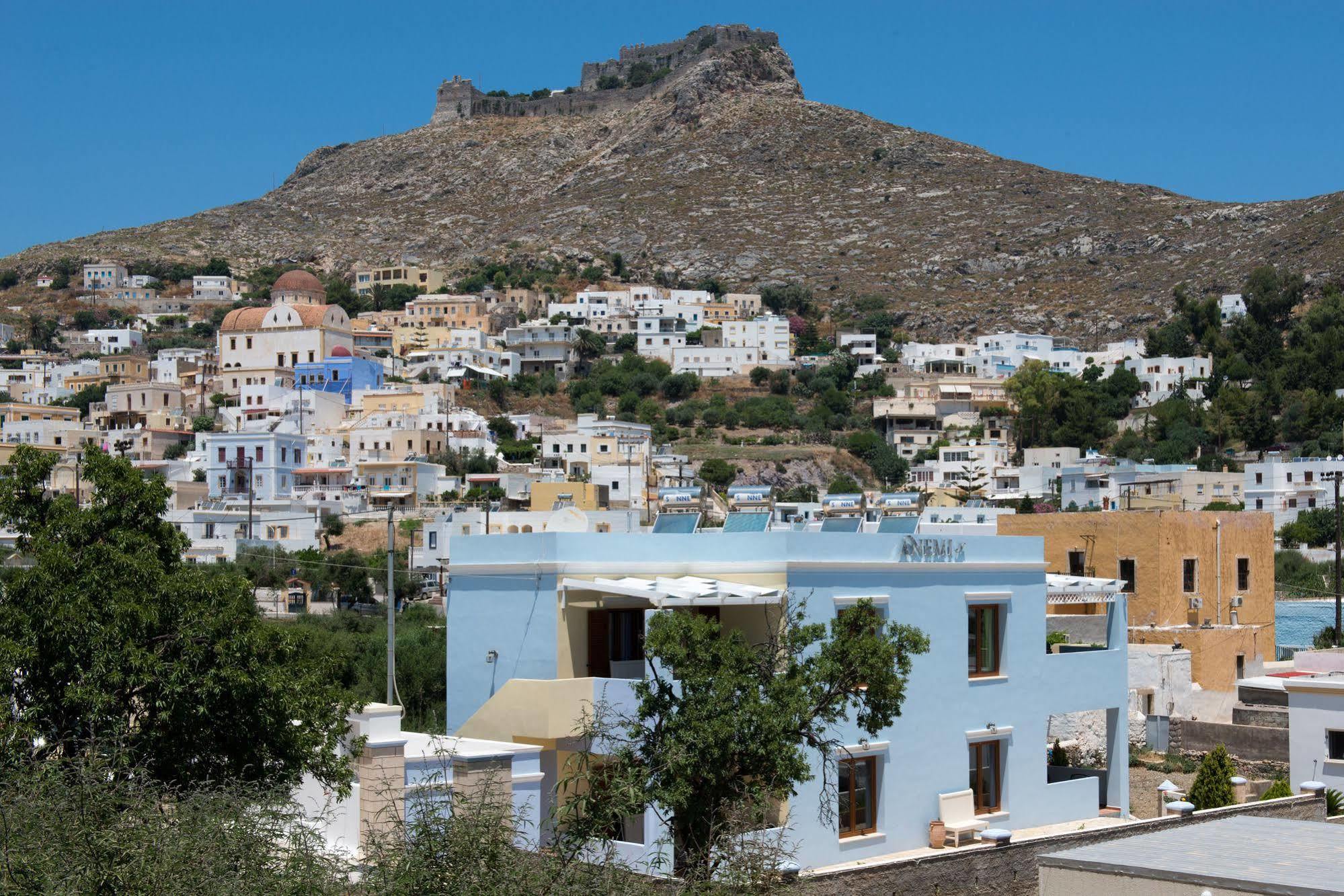 Anemi Leros Apartments Panteli Екстер'єр фото