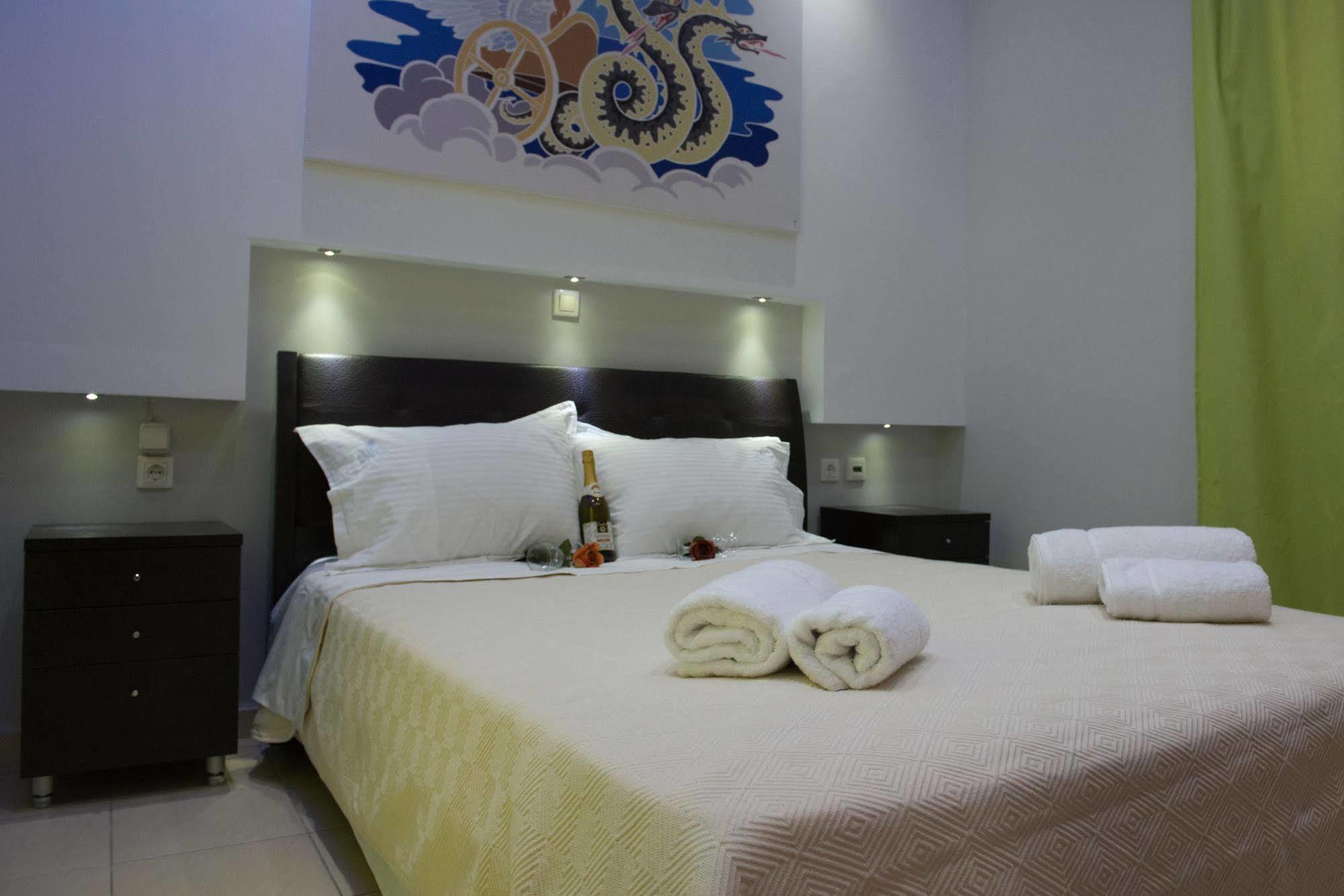 Anemi Leros Apartments Panteli Екстер'єр фото
